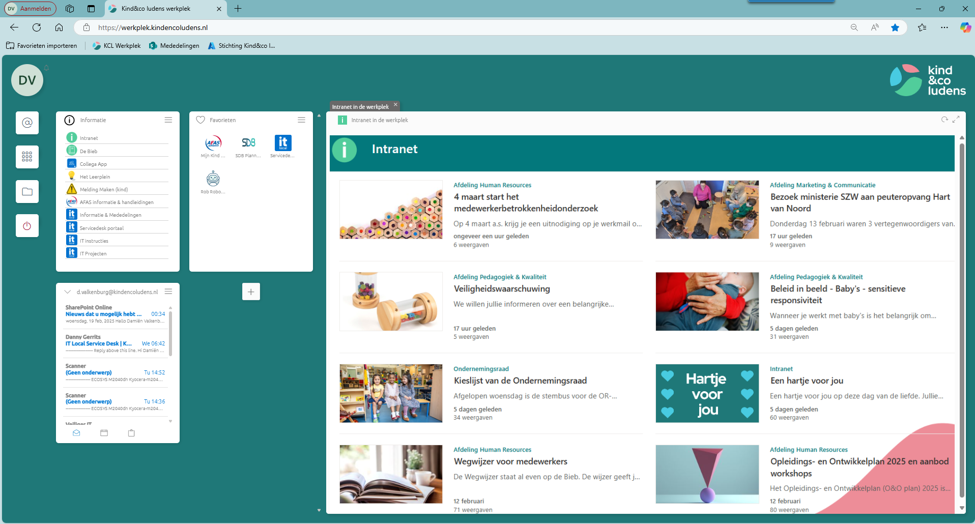 De IT Local-werkplek voor Kindenco ludens