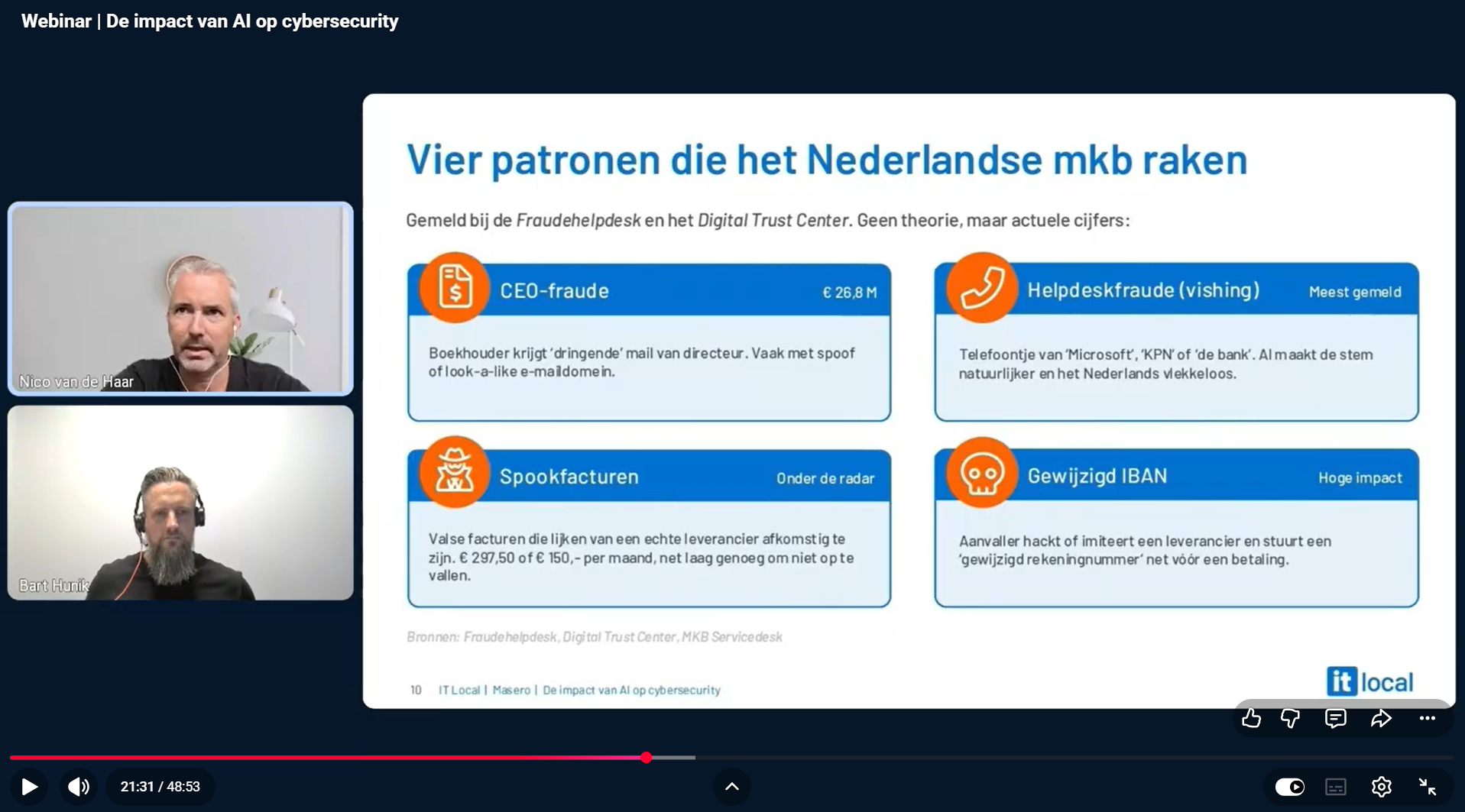 De impact van AI op cybersecurity - webinar IT Local